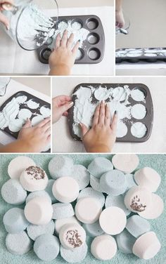 Easy Diy Gift Ideas, Diy Lush, Diy Cadeau Noel, Săpunuri Handmade, Presente Diy, Bath Bomb Recipes, Diy Bricolage, Navidad Diy, Diy Simple