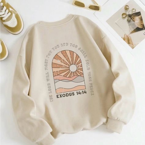 Graphic Sweatshirt Never Worn Ticktock Tock Shop Large Super Cute Tops Graphic, Tick Tock, Graphic Sweatshirt, Super Cute, Sweatshirts Hoodie, Cream, Sweatshirts, Women Shopping, Color