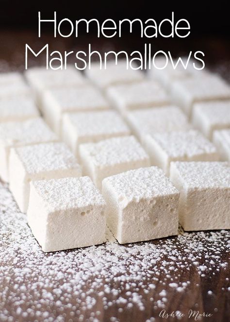 Non Gelatin Marshmallows, Homemade Marshmallow Recipe No Corn Syrup, Quick Marshmallow Recipe, Marshmellow Recipes Without Corn Syrup, Homemade Marshmallows Without Corn Syrup, No Corn Syrup Marshmallows, 3 Ingredient Marshmallow, Marshmallow Recipe With Egg Whites, Egg White Marshmallow Recipe