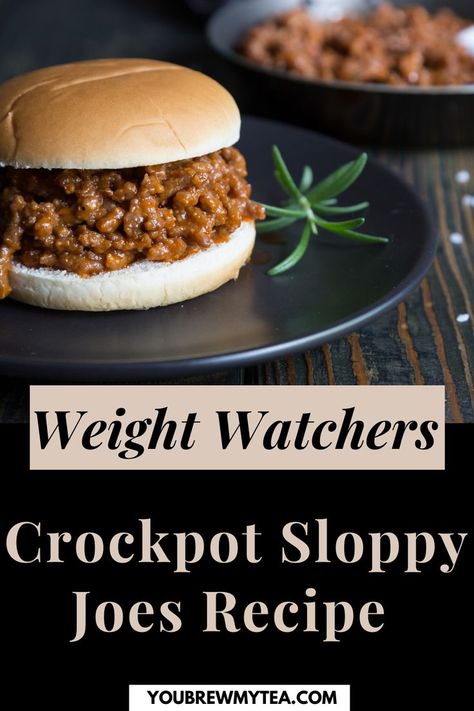 Here's a Weight Watchers crockpot sloppy joes recipe you and your family will surely love! Eat guilt-free with this healthier option of sloppy joes. See the recipe on this pin! #ww #weightwatchers #wwmeal #wwsloppyjoes Weight Watchers Sloppy Joes, Crockpot Sloppy Joes, Sloppy Joe Recipe Crock Pot, Crock Pot Sloppy Joes, Slow Cooker Sloppy Joes, Sloppy Joe Recipe Easy, Homemade Sloppy Joe Recipe, Weight Watchers Lunches, Weight Watchers Recipe