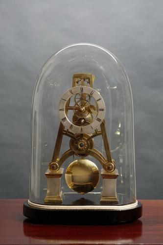 Skeleton Clock, Victorian Frame, Glass Domes, Skeleton, Snow Globes, Clock, Frame, Glass