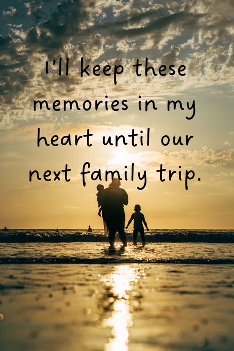 Celebrate the beauty of family travel with these heartwarming Instagram captions! From spontaneous adventures to cherished moments, these captions will convey the love and happiness of your journey #FamilyLove #TravelTogether #AdventureTime #FamilyFirst #ExploreTogether #TravelMemories #FamilyFun #HappyMoments #TravelInspired #MakingMemoriesTogether Family Vacation Quotes Memories, Family Trip Quotes, Picnic Quotes, Trip Captions, Family Vacation Quotes, Spontaneous Adventures, Quotes Memories, Family Travel Quotes, Vacation Quotes