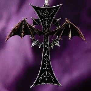 Purple Vampire, Gothic Items, Scary Quotes, Types Of Goth, Gothic Stuff, Purple Goth, Vampire Pictures, Gothic Jewellery, Bat Cave