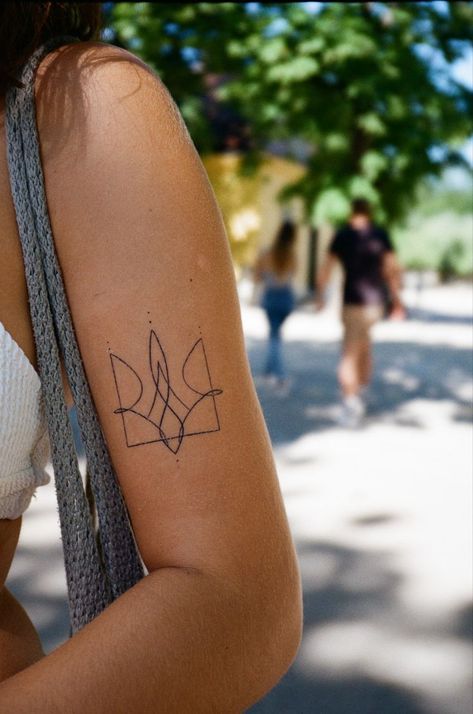 Ukraine Tattoo, Ukrainian Tattoo, Body Tattoo, Dainty Tattoos, Tattoo Inspo, Body Tattoos, Future Tattoos, Tattoos And Piercings, I Tattoo