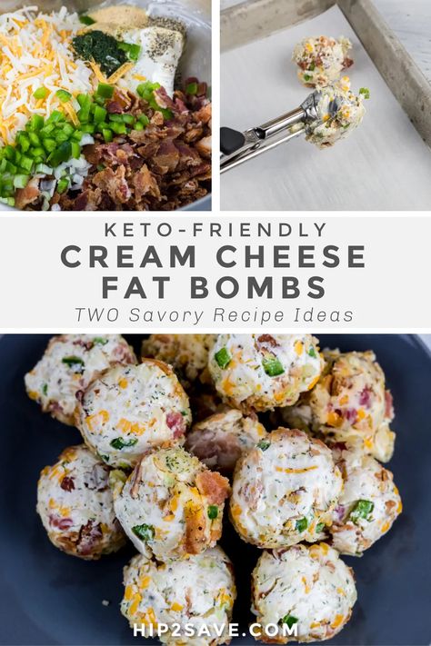 Looking for a filling savory low carb snack? These delicious keto cream cheese fat bombs deliver the taste you crave with the fats you need! #fatbombs #keto #ketofriendly #ketodiet #fatbombrecipe #ketorecipes #creamcheese Keto Cream Cheese, Keto Cream, Fat Bomb, Boiled Egg Diet Plan, Fat Bomb Recipe, Diet Breakfast Recipes, Keto Fat, Low Carb Breakfast Recipes, Fat Foods