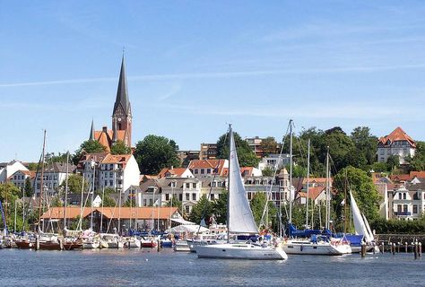 City of Flensburg, Germany Flensburg Germany, Harbour Town, Visit Germany, Family History, San Francisco Skyline, See It, Places Ive Been, Denmark, Cityscape