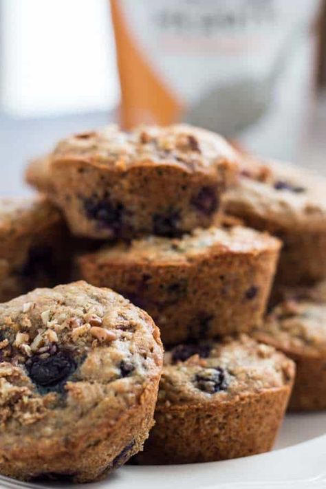 These blueberry maple hemp muffins have pecans, plenty of orange flavor, and are full of antioxidant foods. A "flax egg" makes them vegan! Whole wheat and spelt flour for whole grain goodness. #healthy #vegan #wholewheat #muffins #breakfast Hemp Muffins, Antioxidant Foods, Heart Recipes, Anti Oxidant Foods, Flax Egg, Spelt Flour, Vegan Comfort Food, Blueberry Muffins, Healthy Muffins