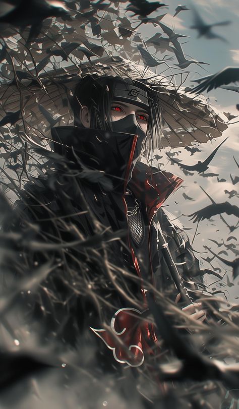 【ITACHI】 ⁀➷ Wallpaper ✪ Itachi Wallpaper, Aomine Kuroko, Naruto Cool, Japanese Art Samurai, Anime Picture Hd, Arte Ninja, Samurai Wallpaper, Anime Pic, Itachi Uchiha Art