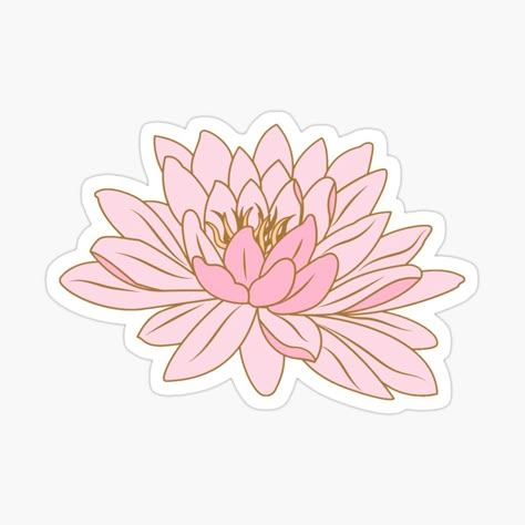 Nymphaea Lotus, Calming Photos, Pink Lotus Flower, Line Art Flowers, Blue Lotus Flower, Aesthetic Flower, Journal Book, Blue Lotus, Wallpaper Stickers