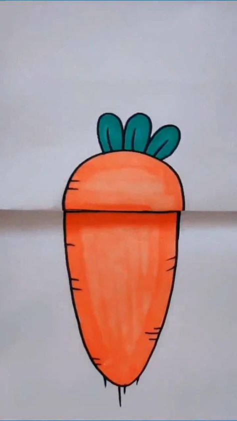 Easy Ways to Draw a Carrots - Learn How to Draw a Carrots in 2022 | Art drawings simple, Art drawings for kids, Easy drawings Simple Art Drawings, Hand Art Kids, Art Kits For Kids, Drawing Lessons For Kids, 2022 Art, Cool Paper Crafts, Hand Crafts For Kids, Easy Drawings For Kids, Diy Crafts For Kids Easy