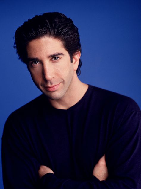 David Schwimmer as Ross Geller Ross Friends, Lauren Tom, Friends Reunion, Ross And Rachel, David Schwimmer, Friends Poster, Ross Geller, Joey Tribbiani, Monica Geller