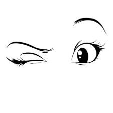 Winking Eye, Vector Girl, Download Anime, Girl Eyes, Drawing Expressions, Anime Eyes, Girls Eyes, Eye Drawing, Drawing Tips