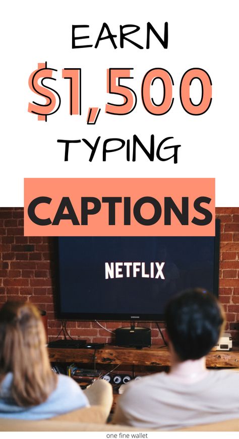 Captioning Jobs, Typing Jobs From Home, Finanse Osobiste, Typing Jobs, Legit Work From Home, Online Jobs From Home, Money Making Jobs, Money Making Hacks, Money Life Hacks