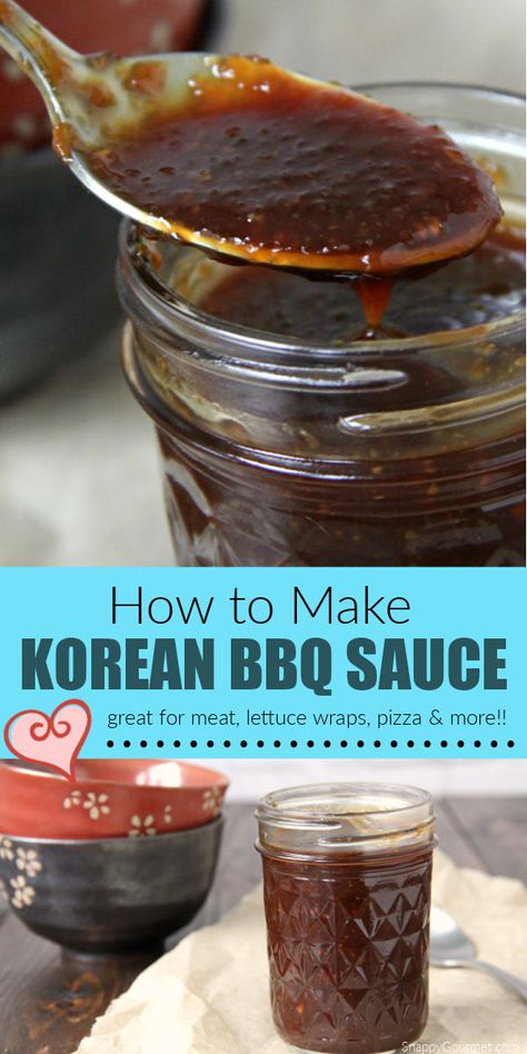 Asian Bbq Sauce, Bulgogi Sauce, Korean Bbq Sauce, Asian Bbq, Bbq Marinade, Kentucky Fried Chicken, Dip Sauce, Barbecue Sauce Recipes, Korean Barbecue