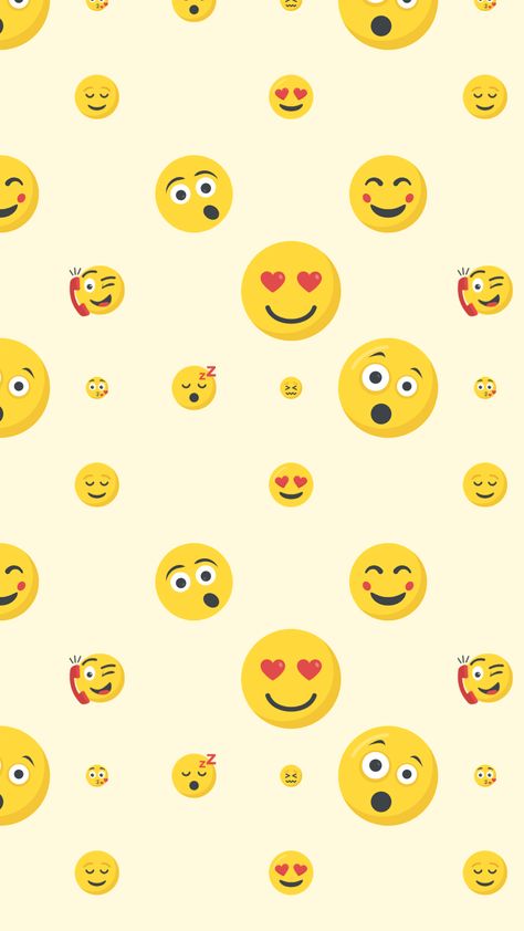 wallpaper with cute emojis Emojis Wallpaper, Emoji Backgrounds, Positive Wallpapers, Book Cover Template, Emoji Wallpaper, Cover Template, Scrapbook Ideas, Phone Wallpapers, Jujutsu