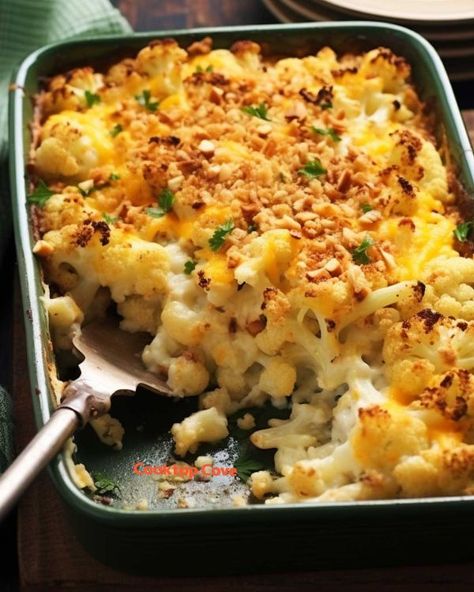 My aunt makes this Christmas casserole every year and it never disappoints! Califlower Casseroles Crockpot, Veggie Cheese Casserole, Christmas Cauliflower Casserole, California Casserole Recipe, Califlower Casserole, Christmas Cauliflower, Christmas Veggies, Veggie Casserole Recipes, Mixed Vegetable Casserole