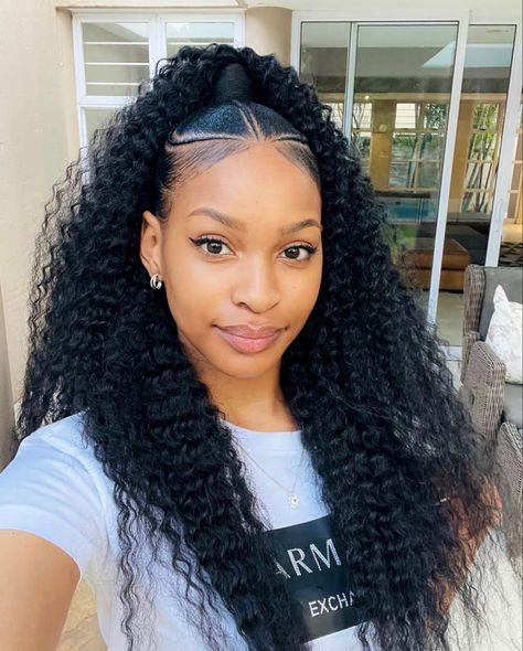 Frozen Hairstyles, Sleek Braided Ponytail, Natural Hair Bun Styles, Braided Hairstyles For Black Women Cornrows, Sleek Ponytail Hairstyles, Natural Hair Stylists, Classy Hairstyles, Big Box Braids Hairstyles, Black Ponytail Hairstyles