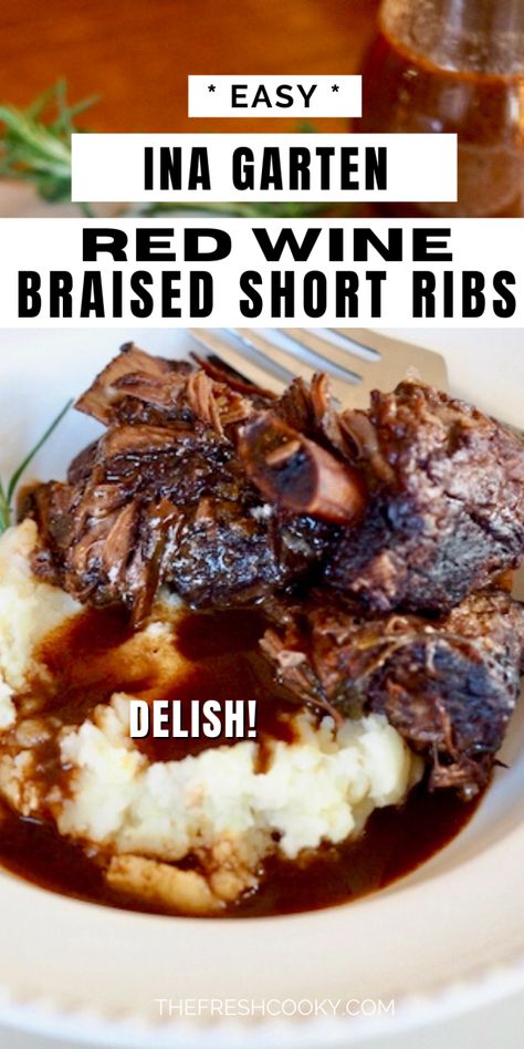 Bone In Beef Chuck Short Rib Recipes, Italian Short Ribs, Beef Short Rib Recipes Oven, Oven Braised Short Ribs, Beef Short Ribs Oven, Short Ribs In Oven, Best Short Rib Recipe, Short Rib Recipes Oven, Pork Short Ribs