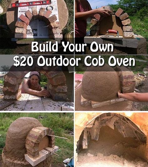 Cobb Oven Diy, Cob Oven Design, Earth Oven Diy, Cob Oven Diy, Build Pizza Oven Outdoor, Cob Pizza Oven, Clay Oven Diy, Clay Oven Outdoor, Cob Building Diy