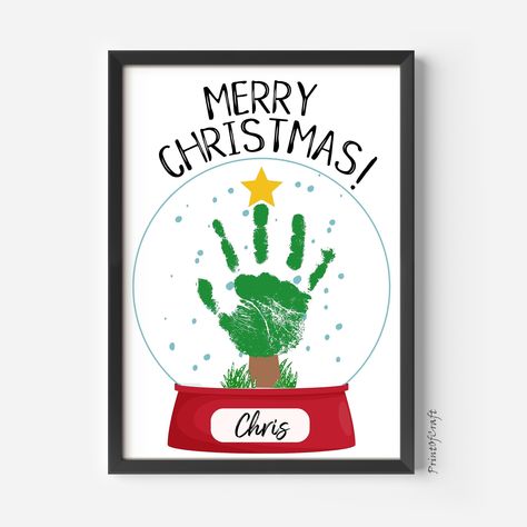 IMPORTANT! PLEASE READ BEFORE PRINTING! This download includes: To make every moment spent with your children special and immortalize their handprints, these designs are crafted as one of the most beautiful ways to learn and have fun together.  -Footprint Christmas Art Craft How to print: -Print at home on A4 paper and 8x10 size. -Professionally print at your local print shop (staples, target, etc) Printable Instant Digital Download: -This listing is for printable digital downloads, therefore yo T Handprint Craft, Christmas Hand And Feet Art, Thanksgiving Crafts Footprint, Christmas Preschool Art Projects, December Handprint Crafts, Hand Christmas Tree Craft For Kids, Christmas Cards For Children To Make, Christmas Crafts For Toddlers To Make, Infant Christmas Activities