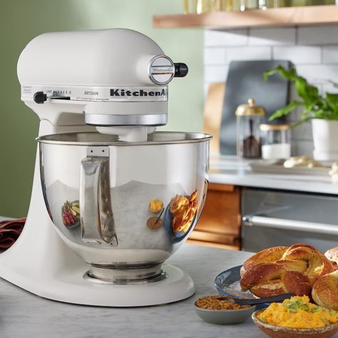 #1 MIXER BRAND IN THE WORLD* *Source: Euromonitor International Ltd. for retail sales revenue, USD, all retail channels. More information, including date ranges available at: mixerclaim.kitchenaid.com Best Stand Mixer, Major Kitchen Appliances, Wood Cookies, Tilt Head, Kitchenaid Artisan, Countertop Appliances, Kitchenaid Stand Mixer, Cookie Press, Head Stand