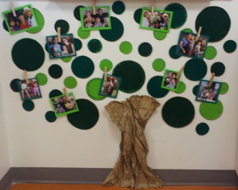 Family Board Display Family Pictures Preschool Display, Family Board For Infant Room, Family Boards Preschool Display, Daycare Family Picture Board, Family Board Ideas Classroom Preschool, Family Board Ideas, Family Board Preschool, Family Tree Classroom Display, Classroom Family Picture Display