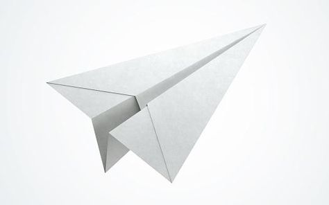 Make Paper Airplanes, Make Paper Plane, Origami Plane, Origami Airplane, Paper Aeroplane, Cow Cat, Graphic Design Assets, Origami Paper Art, Image Paper