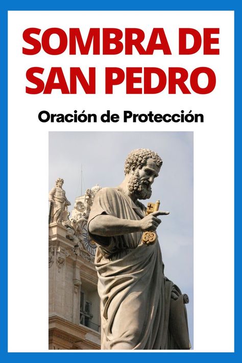 En este video Te INVITAMOS a REZAR la Oración a la SOMBRA de SAN PEDRO Para Ayuda  🙏 Rézala con nosotros...
Haz Click para Ver el video de la oración completa. Que Dios te Bendiga! San Pedro, Audio, Santos