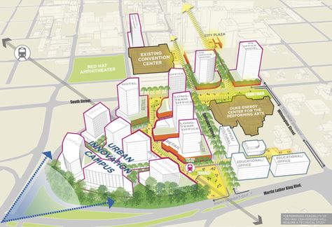 Urban Design Diagram, Urban Analysis, Urban Design Graphics, Urban Design Plan, Downtown Raleigh, Plans Architecture, Architecture Concept Diagram, Site Analysis, Concept Diagram