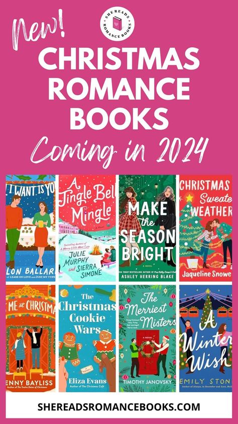 24 New Christmas Romance Books Releasing in 2024 To Warm Up Your Holidays – She Reads Romance Books 2024 Christmas Books, Spicy Christmas Books, 2024 Books To Read, Christmas Book Cover, Christmas Romance Books, Holiday Romance Books, Romcom Books, Books 2024, Books Tbr