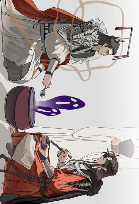 Heaven's Official Blessing Jun Wu, Wu Ming Tgcf Fanart, Wind Master And Earth Master Tgcf, Jun Wu X Xie Lian, Jun Wu Tgcf, Jun Wu, Izuna Uchiha, Heaven Official's Blessing, Hua Cheng