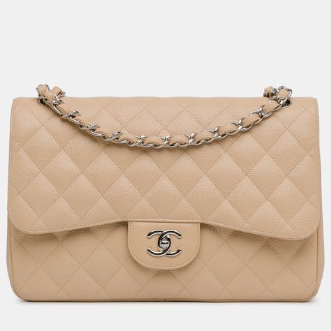 Chanel Jumbo Classic Caviar Double Flap Bag Chanel Jumbo, Chanel Flap Bag, Luxury Closet, Bag Bag, Coco Chanel, Flap Bag, Designer Clothing, Coco, Chanel