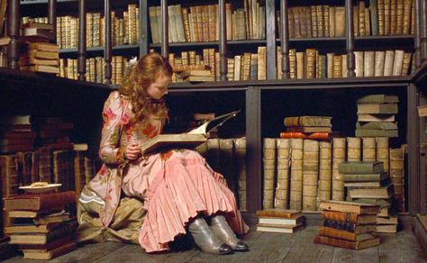 Secret of Moonacre Secret Of Moonacre, The Secret Of Moonacre, Reading Gif, Dakota Blue Richards, Lots Of Books, Woman Reading, Grad School, Story Inspiration, Book Shelf