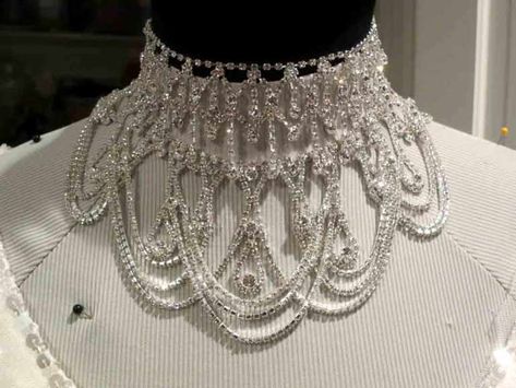 Ball Scene, Movie Wedding Dresses, Lady Necklace, Women Choker Necklace, Eliza Doolittle, Hollywood Costume, Crystal Bead Jewelry, Bead Weaving Tutorials, My Fair Lady