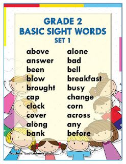 BASIC SIGHT WORDS (Grade 2) Free Download - DepEd Click Grade 2 Reading Materials English, Sight Words Grade Two, Reading Materials For Grade 2 English, Dolch Sight Words Grade 2, Basic Sight Words For Grade 2, Spelling For Grade 2, Basic Sight Words Grade 1, Sight Words For 2nd Grade, Basic Words In English