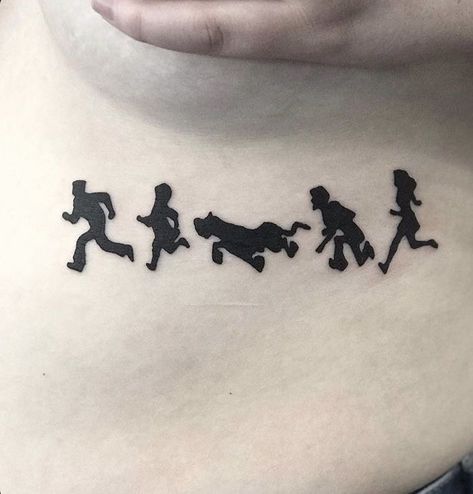 Scooby Doo Gang Tattoo, Scooby Doo Silhouette Tattoo, No Black Tattoo, Scooby Doo Tatoos, Cool Scooby Doo Tattoo, Cute Scooby Doo Tattoo, Tattoo Ideas Scooby Doo, Scooby Doo Inspired Tattoos, Scooby Tattoo Ideas