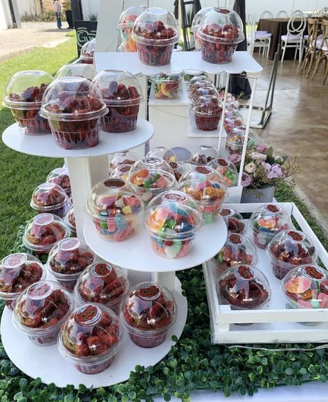 Party Snack Table, Quince Dresses Champagne, Quince Dresses Mexican, Dresses Quince, Mexican Snacks, 15 Dresses Quinceanera, Quince Dresses Red, Quince Dresses Pink, Mexican Party Theme