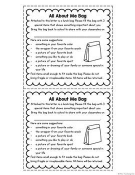 All About Me Bag, Community Circle, All About Me Preschool Theme, Me Preschool Theme, First Week Activities, Star Student, Student Of The Week, Me Bag, Star Of The Week