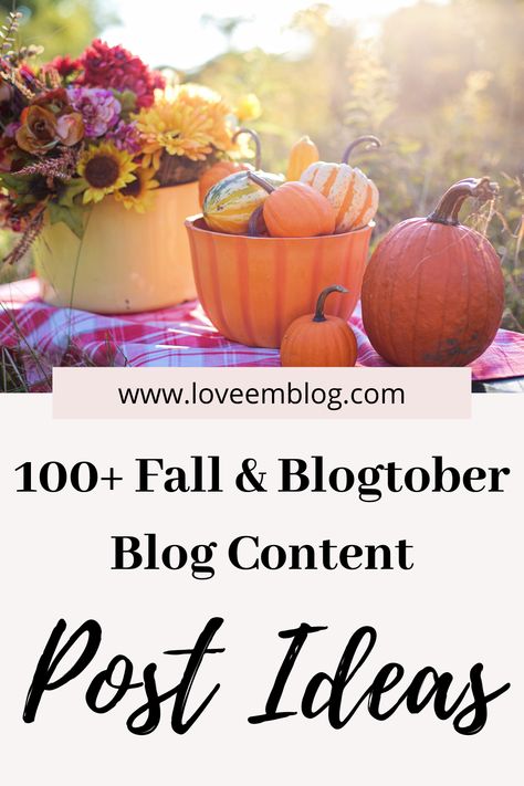 Blogger Content Ideas, Fall Blog Post Ideas, Diy Pumpkin Carving, Ideas For Autumn, Christmas Sides, Blog Post Topics, Blog Post Ideas, Blog Titles, Pumpkin Picking