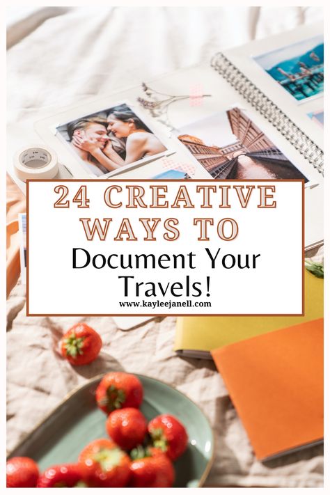 Discover 24 Creative Ways to Document Your Travel Adventures in Style! 🌍✈ From scrapbooking to travel journals, these innovative ideas will capture your globetrotting memories like never before. Document Travel Memories, Creative Travel Journal Ideas, Ideas For Travel Journal, Travel Memories Book, Travel Memory Ideas, Travel Memories Ideas, Travel Momentos Ideas, Scrapbook Ideas For Travel Memories, Travel Keepsake Ideas