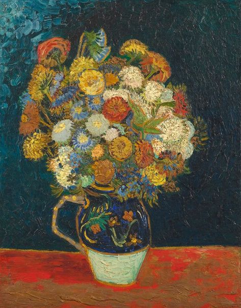 Van Gogh Flowers, Van Gogh Drawings, Monet Exhibition, Vincent Van Gogh Art, Vincent Van Gogh Paintings, Arte Van Gogh, Van Gogh Paintings, Van Gogh Art, Post Impressionism