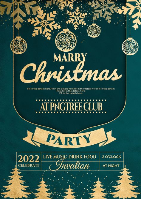 Christmas party retro style dark green invitation#pikbest#templates Dark Green Invitation, Green Invitation Template, Golden Rectangle, Retro Invitation, Green Invitation, Christmas Graphic Design, Green Invitations, Pattern Invitation, Graphic Design Cards