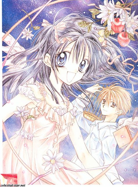 Arina Tanemura Collection image by Arina Tanemura 90s Shojo Manga, Shojo Art Style, 90s Shoujo Manga, Full Moon Wo Sagashite, Arina Tanemura, Yumeiro Patissiere, Shoujo Anime, Shojo Anime, Moe Anime