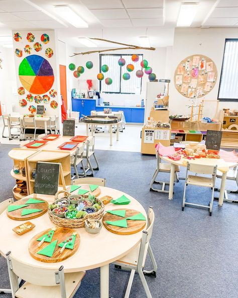 Jen~Where Learning Meets Play on Instagram: “Christmas in my classroom 🎄🥰 Take a peek at one day a few weeks ago. I am missing this space and can not believe I won’t be back in it next…” Calm Classroom, Prek Teacher, Prek Classroom, International Baccalaureate, Early Years Educator, Playbased Learning, Montessori Classroom, Reggio Inspired, Preschool Christmas