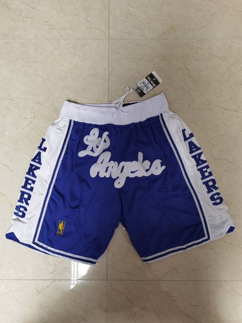 2021 Men Los Angeles Lakers Short Blue Los Angeles Lakers Short Swingman Check more at https://senjersey.com/product/2021-men-los-angeles-lakers-short-blue-los-angeles-lakers-short-swingman/ Nba Shorts, Lakers Black Jersey, Lakers Shorts, Basket Nba, Lakers T Shirt, Lakers City Edition Jersey, Retro Shorts, Nba Jersey, Los Angeles Lakers