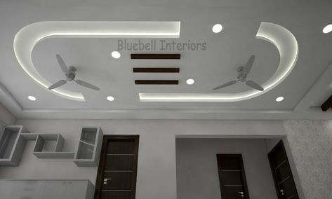 False Ceiling For Hall, Pop False Ceiling, Pop Design For Hall, Drawing Room Ceiling Design, Living Room Interiors, Simple False Ceiling Design, Simple Ceiling Design, Plafon Gypsum, Pvc Ceiling Design