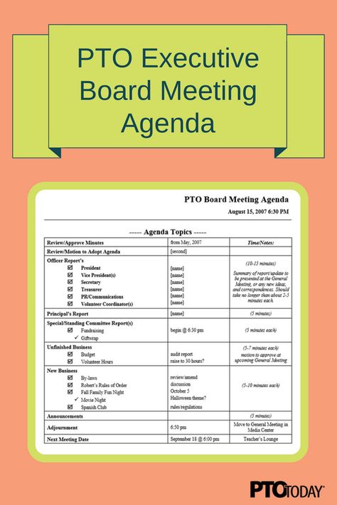 How an PTO executive board meeting should work. Pta Meeting Agenda, Pto Mission Statement, Pto Meeting Agenda, Pto Forms, Pto Secretary, Pta Secretary, Parent Council, Pto Meeting, Pta Board