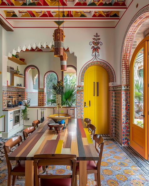 Mexican Home Decor, Mexican Home, Casa Vintage, Dream House Rooms, Spanish House, Dream House Interior, House Goals, Spanish Style, Mediterranean Style