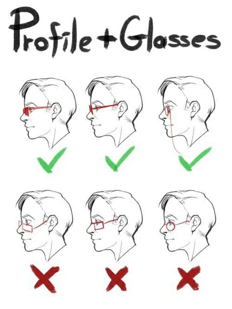 Glasses from the side How To Draw Glasses, Corak Menjahit, Art Du Croquis, Výtvarné Reference, Drawing Hair, Desen Anime, Drawing Faces, 인물 드로잉, Gesture Drawing