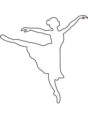 Free printable Ballerina stencils and templates Ballerina Stencil Printable, Ballerina Silhouette Printable, Ballerina Template Free Printable, Free Ballerina Printables, Ballerina Silhouette Printable Free, Dance Silhouette Art, Ballet Shoes Drawing, Pumpkin Stencils Free Printable, Ballet Dancer Drawing